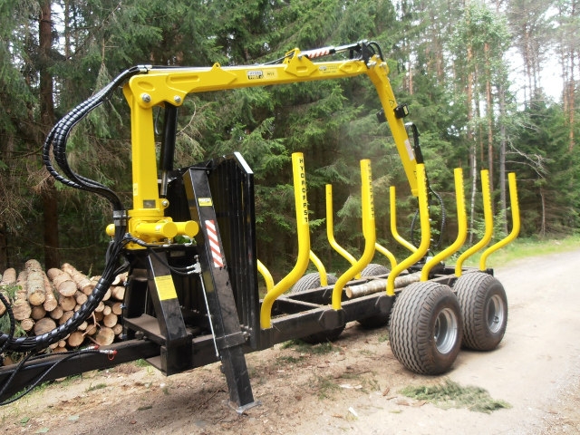 Forest-Master und Hydrofast Rückewagen